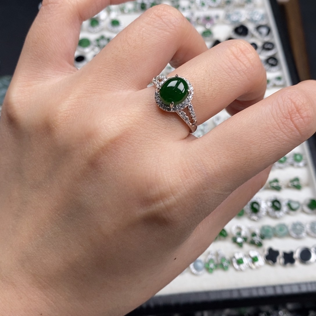 未镶嵌挂件翡翠翡翠