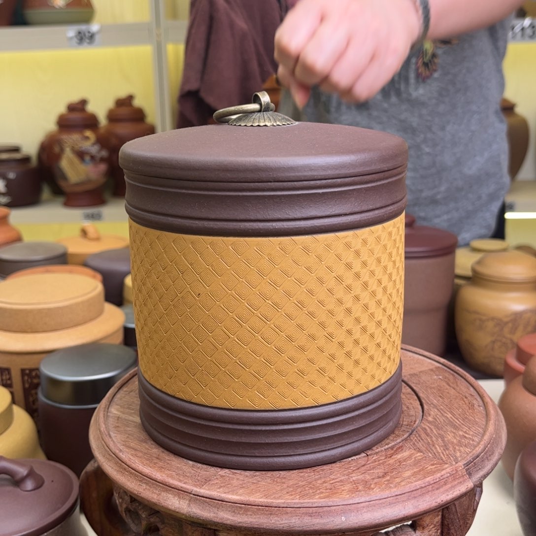 紫砂茶叶罐茶叶罐