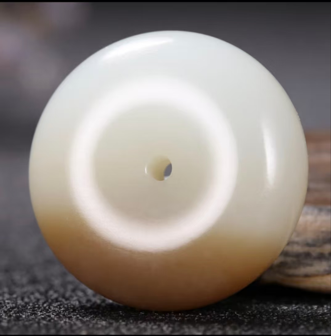 山料一口糖大平安扣 45