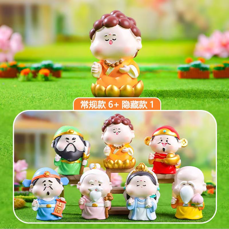 福运小神仙家居卧室摆件
