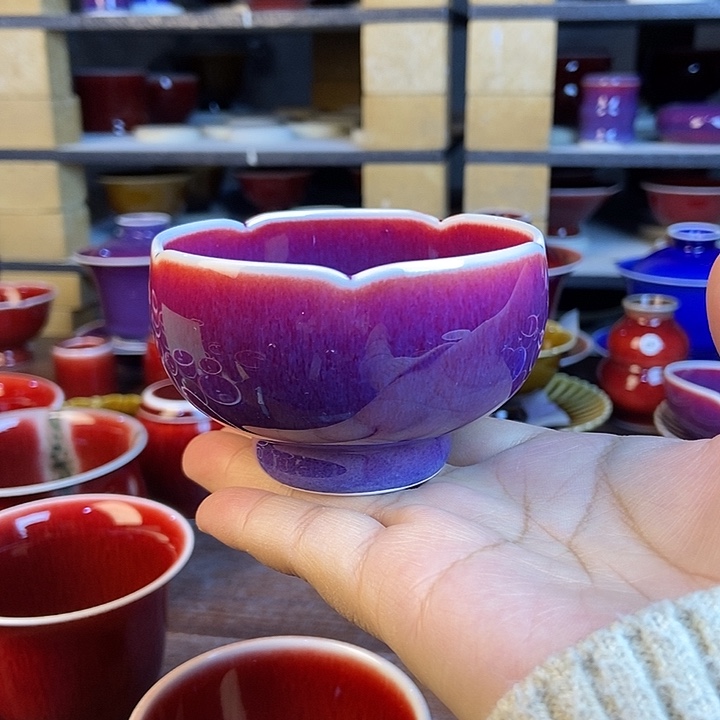 陶瓷景德镇名陶坊原矿郎红