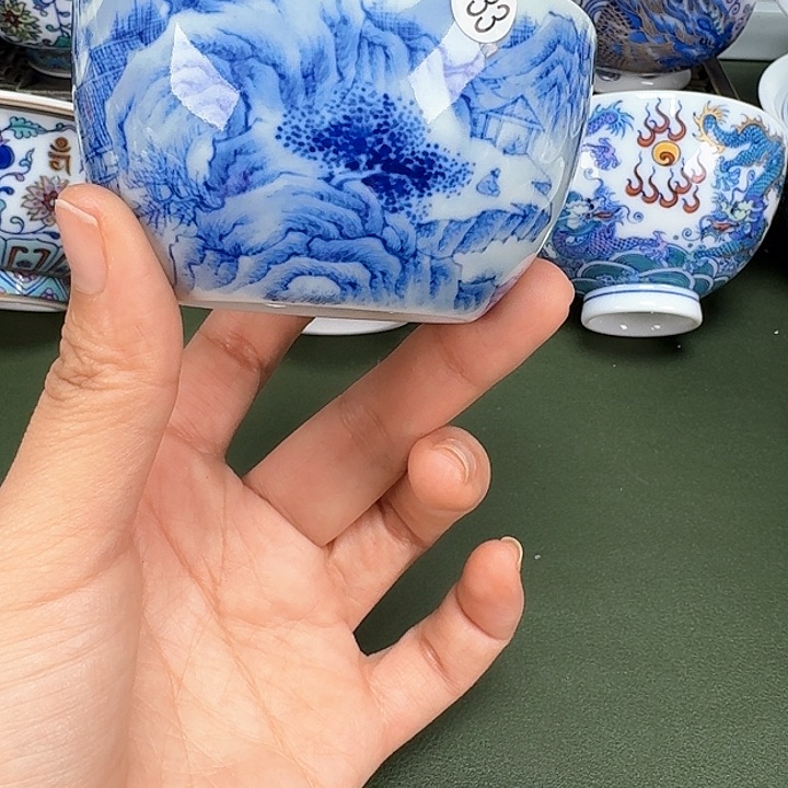 沙沙手工手绘茶具133