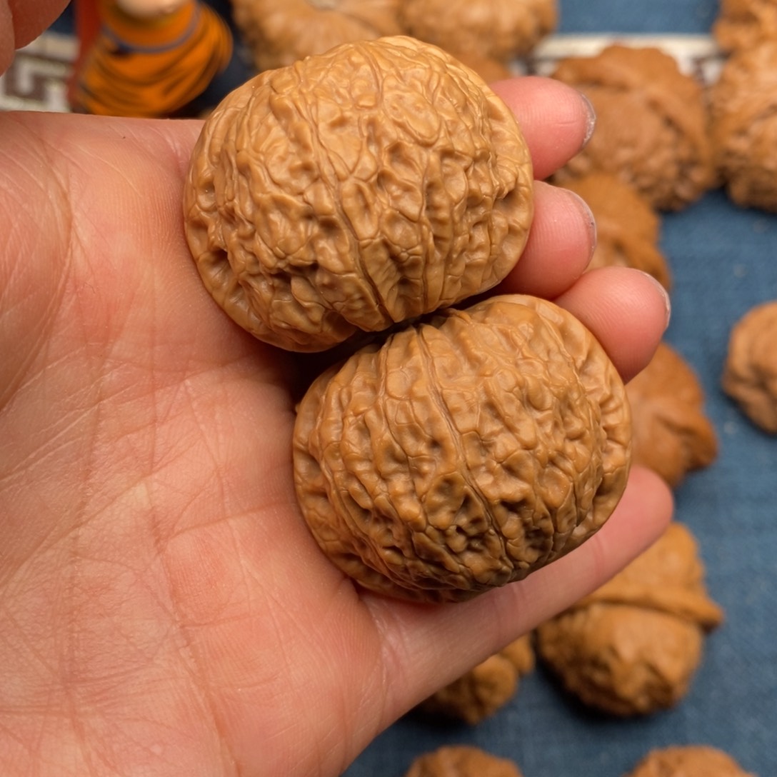 文玩核桃把件38精品乾隆磨