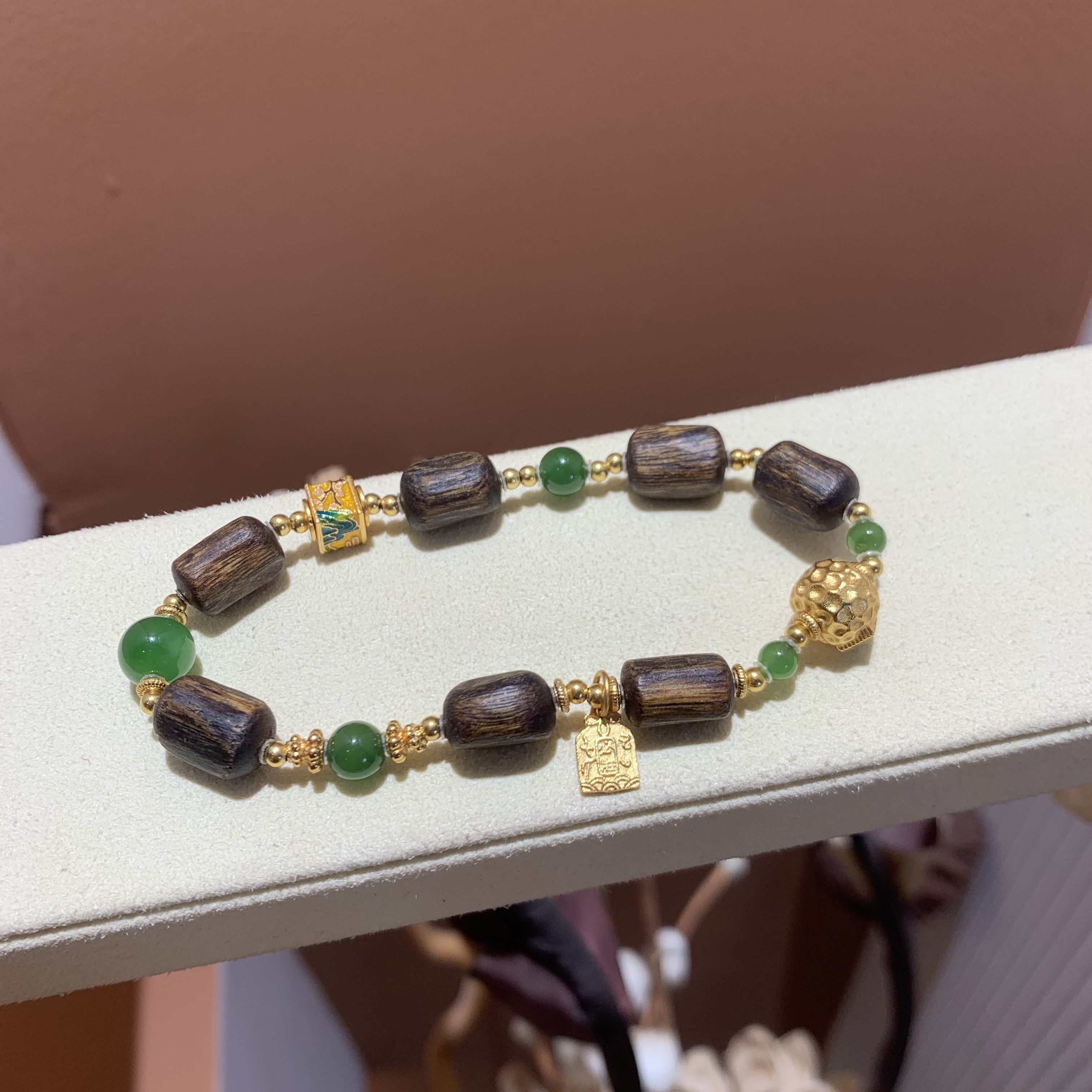 【一菲臻选】和田玉手串-LDG11|BHT9