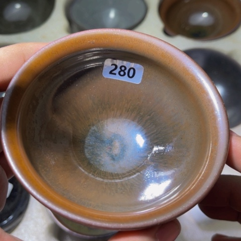 茶盏原矿原釉柴烧建盏
