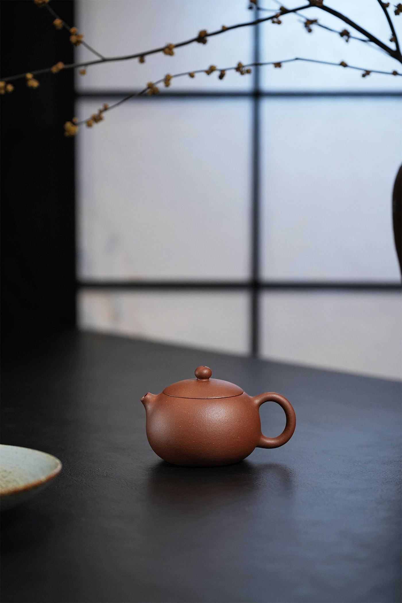 顶砂 西施壶全手工高砂紫泥