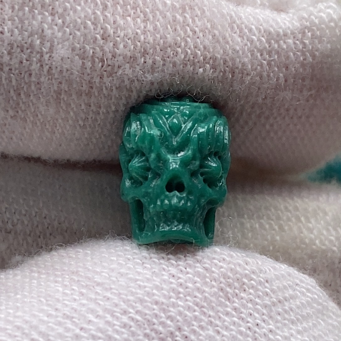 绿松石未镶嵌珠宝奇石7.2mm