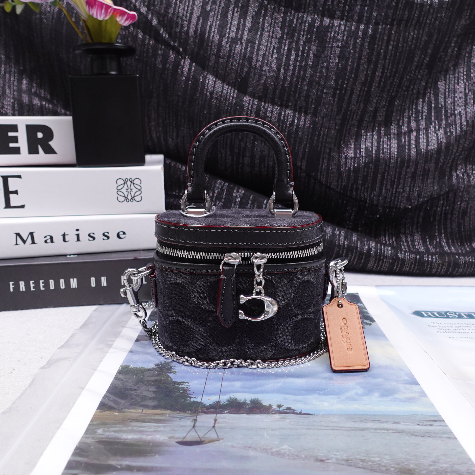 95新 COACH/蔻驰 单肩包/T10312668