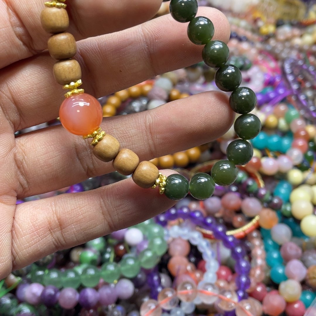 紫晶颈饰银S800镀金镶嵌