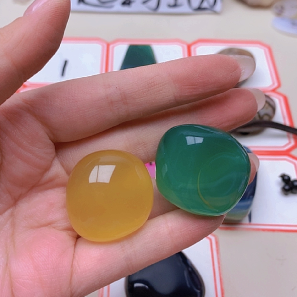 【闪购商品】未镶嵌玛瑙/玉髓珠宝半成品M**h