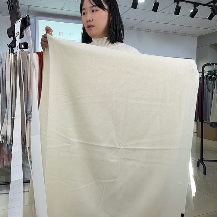 纯羊绒保暖围巾059