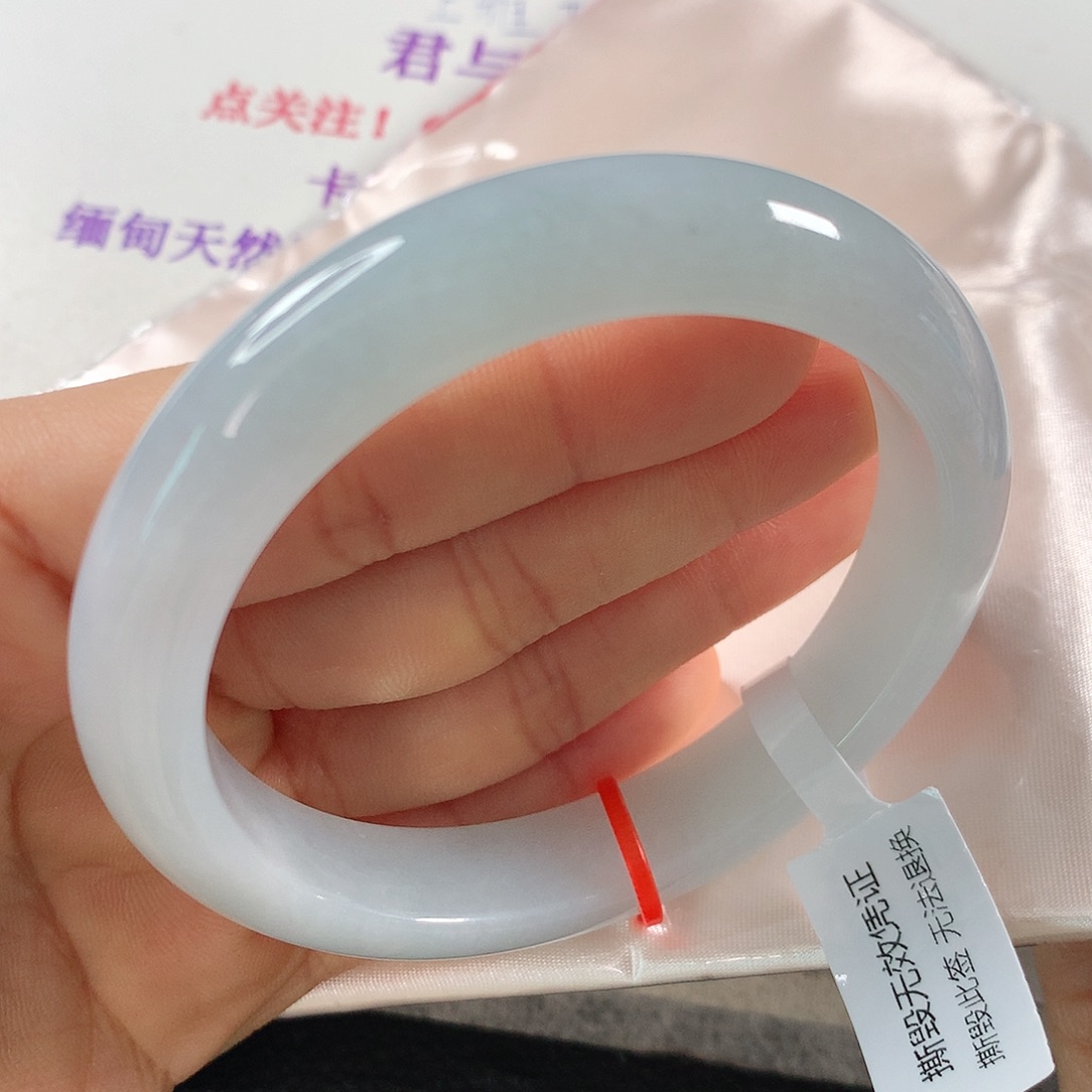 翡翠手镯未镶嵌 正圈①②⑥