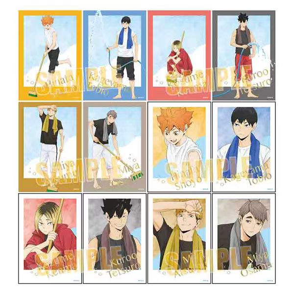 【排球少年】泳池大扫除箔押 金签相卡透卡 潮玩盲盒（默认代拆）