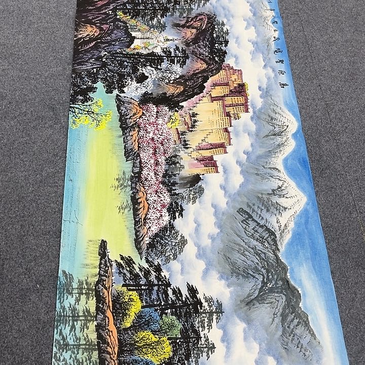 国画手绘的小可爱也是我