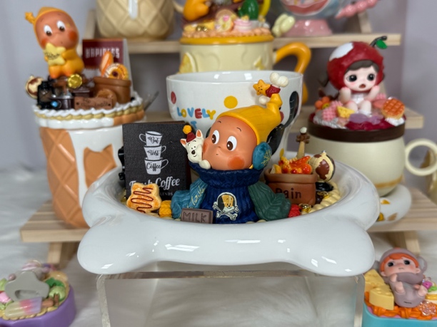 Diy 阿布潮玩专属杯杯超多大娃可换款