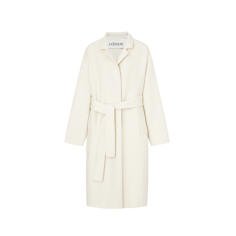 【赵老板专属】edition中长款绵羊毛双面呢大衣#EBC4OVC029