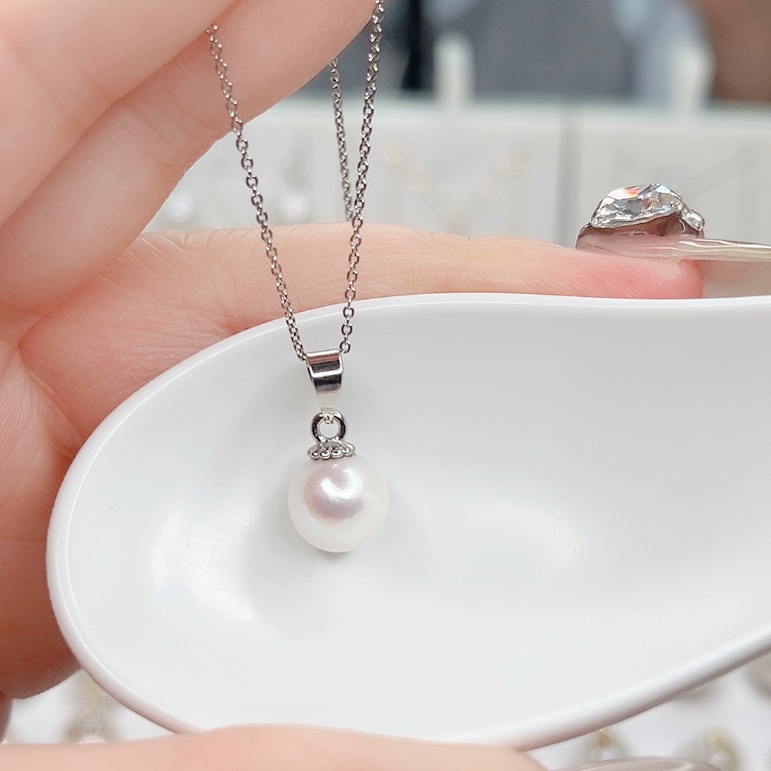 吊坠(赠链)淡水珍珠合金