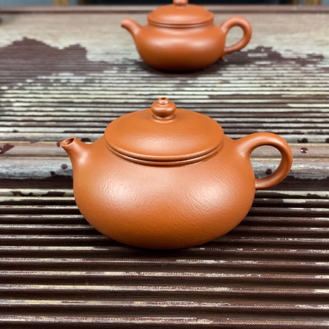 茶壶紫砂宜兴原矿紫砂壶寒江190c