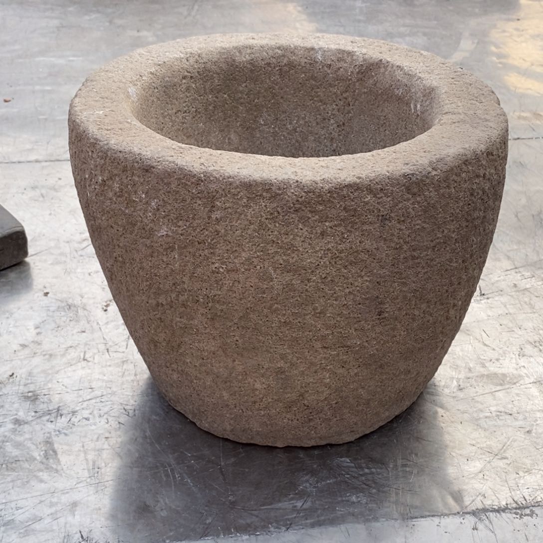 石材圣**金麻石 盆 不包邮