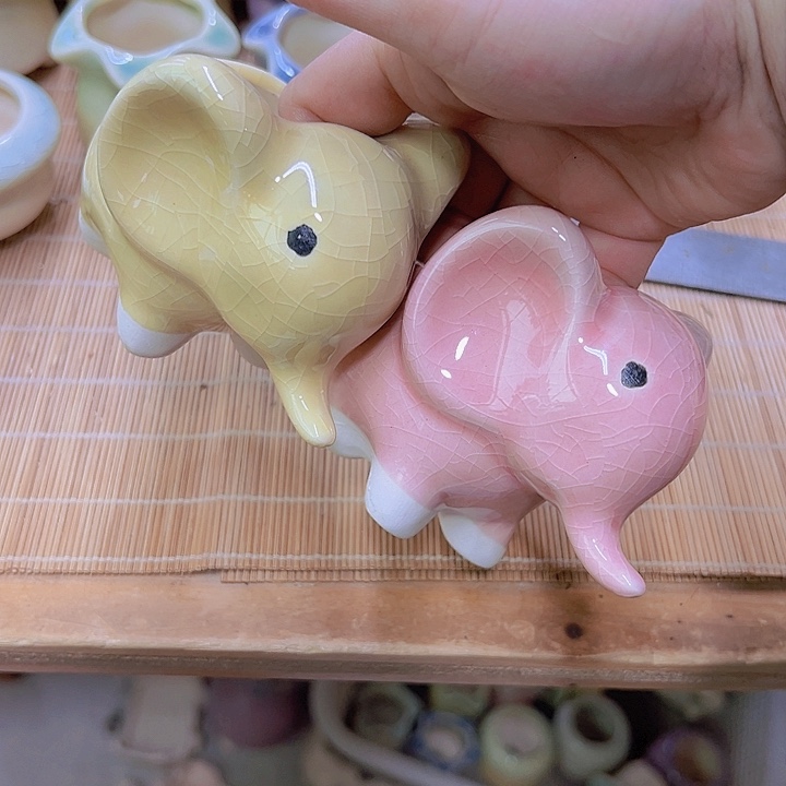 陶瓷花盆当场满12包邮