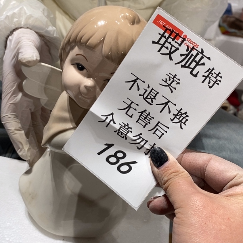 【闪购商品】摆件沫*陶瓷摆件瑕疵特卖