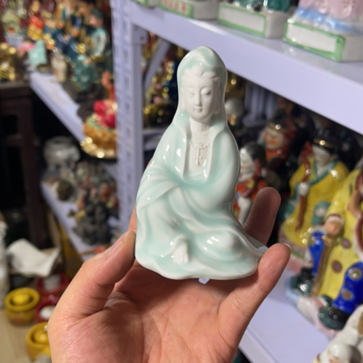 观世音菩萨自在观音保平安家用汽车内饰品