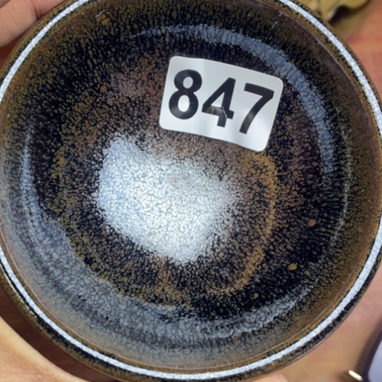 茶盏沐雨茶器柴烧主人杯