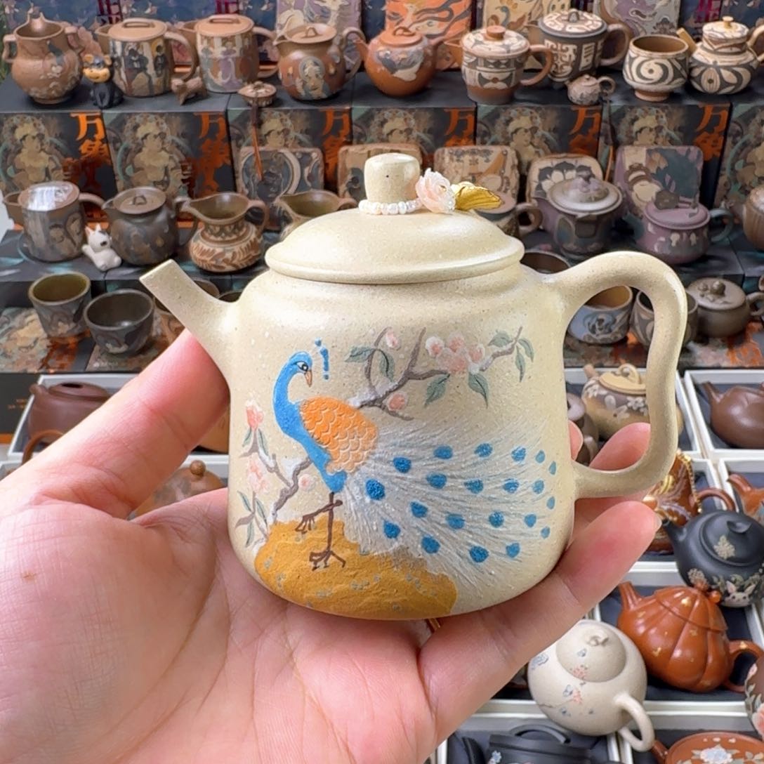 茶壶紫砂180cc原矿精工半手