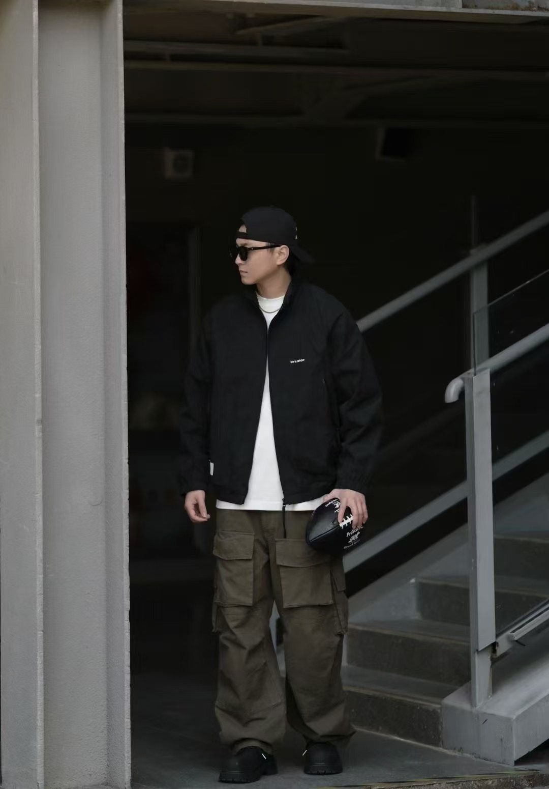 2025春秋外套夹克外套男式外套时尚休闲外套