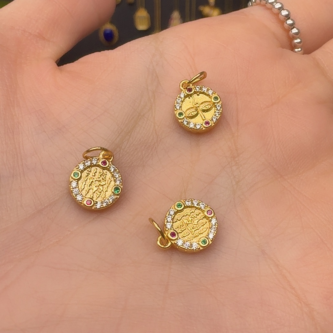 银S925镶嵌颈饰紫晶紫水晶925镶嵌186