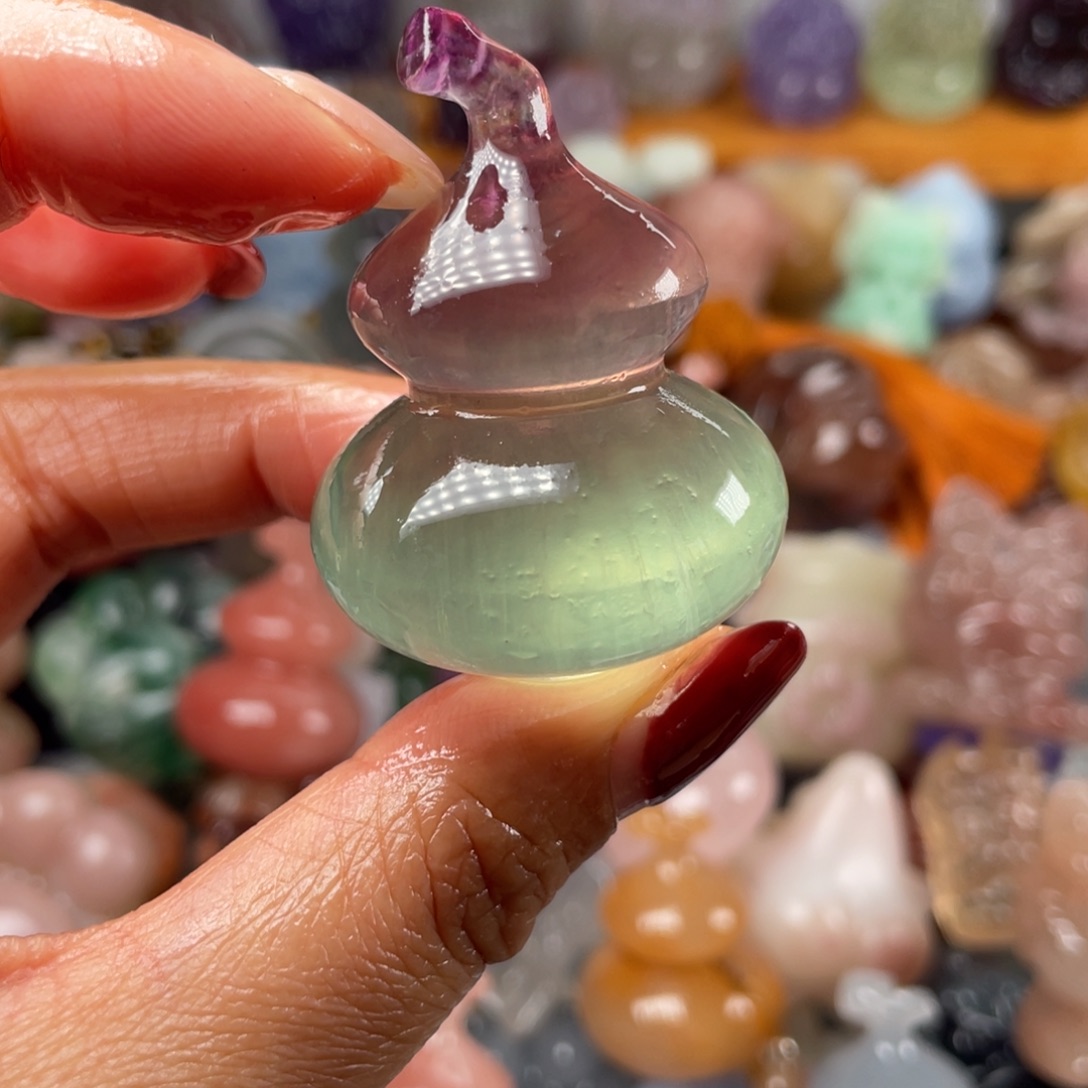 葫芦福禄小手把件