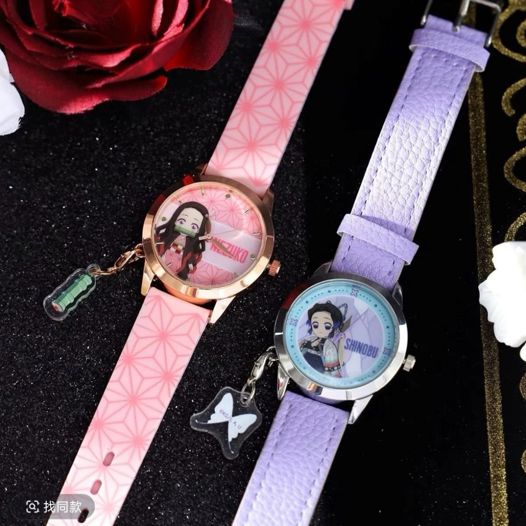 鬼灭之刃-手表动漫周边含善逸蝴蝶忍等角色手表盲盒