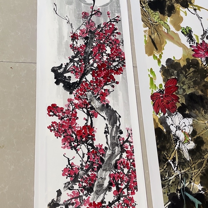 国画张圣敏先生纯手绘作品