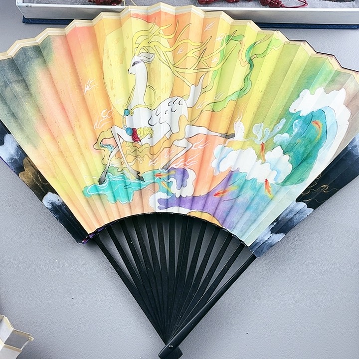 扇子95寸16方2.0扇面折扇