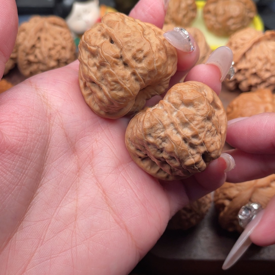 文玩核桃吊坠荒全品延庆蛙38