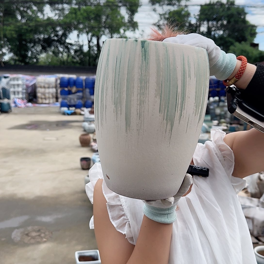 紫砂花盆王嫂花盆直播0801-102