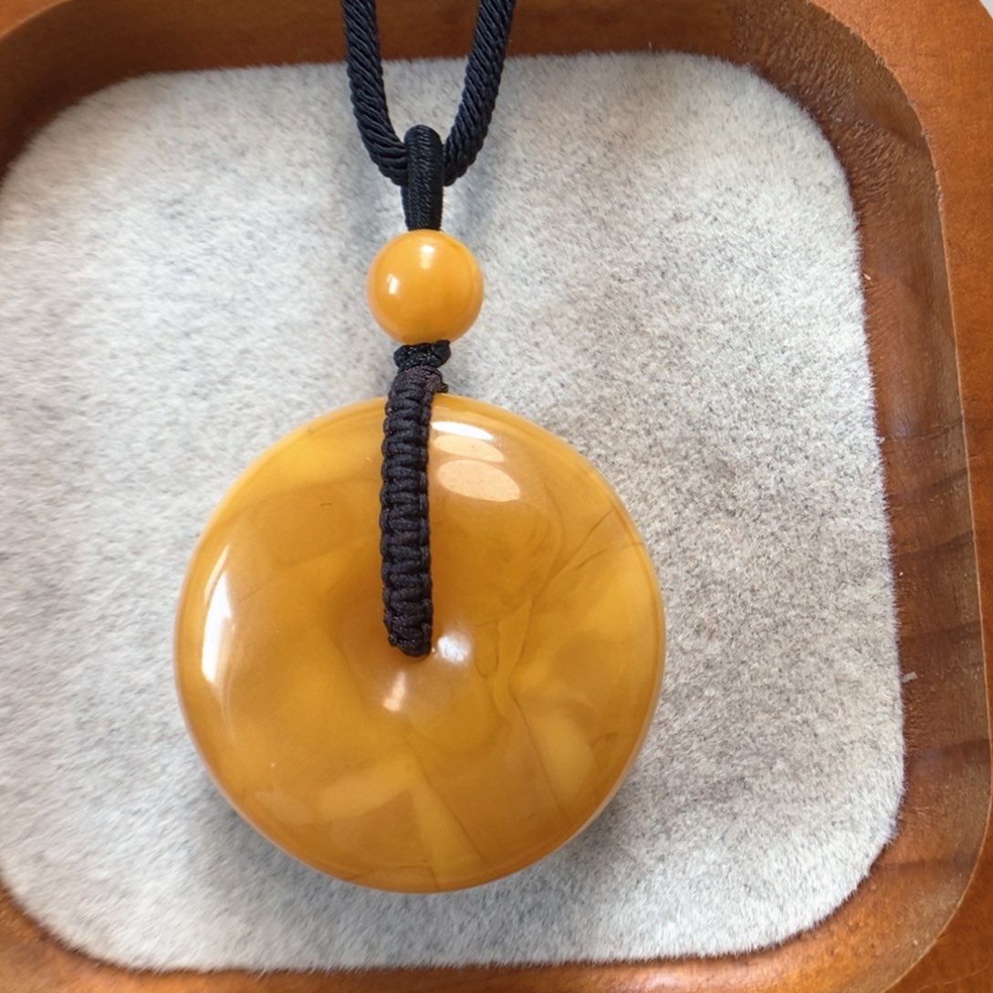 未镶嵌颈饰蜜蜡蜜蜡