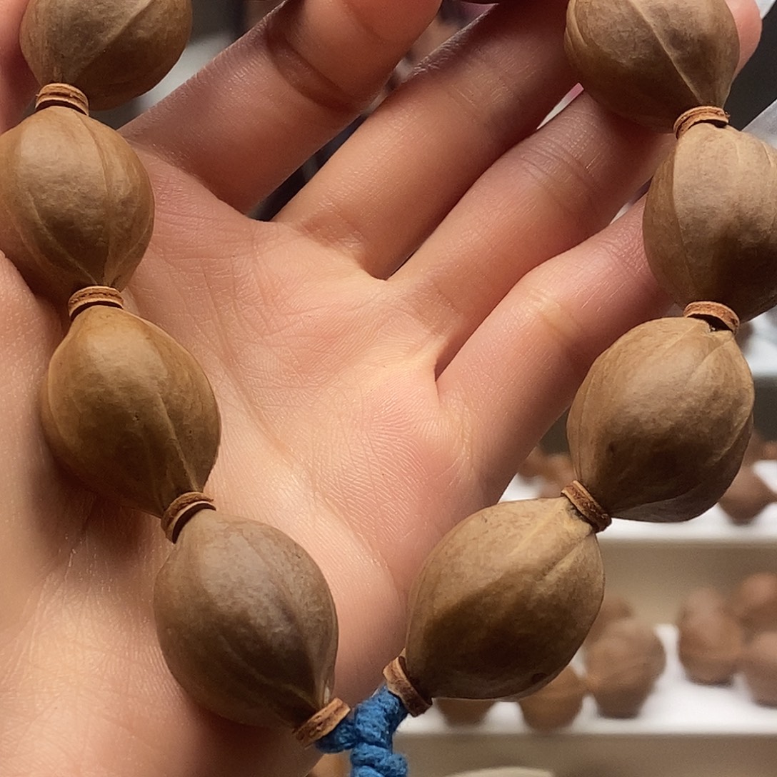 诺***易橄榄核手串/手链梅林铁核精品橄榄核雕19.26定制不退