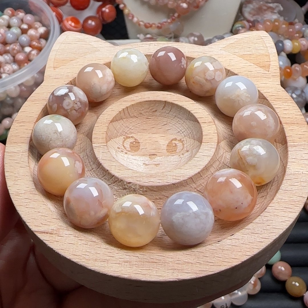 未镶嵌玛瑙/玉髓珠宝半成品