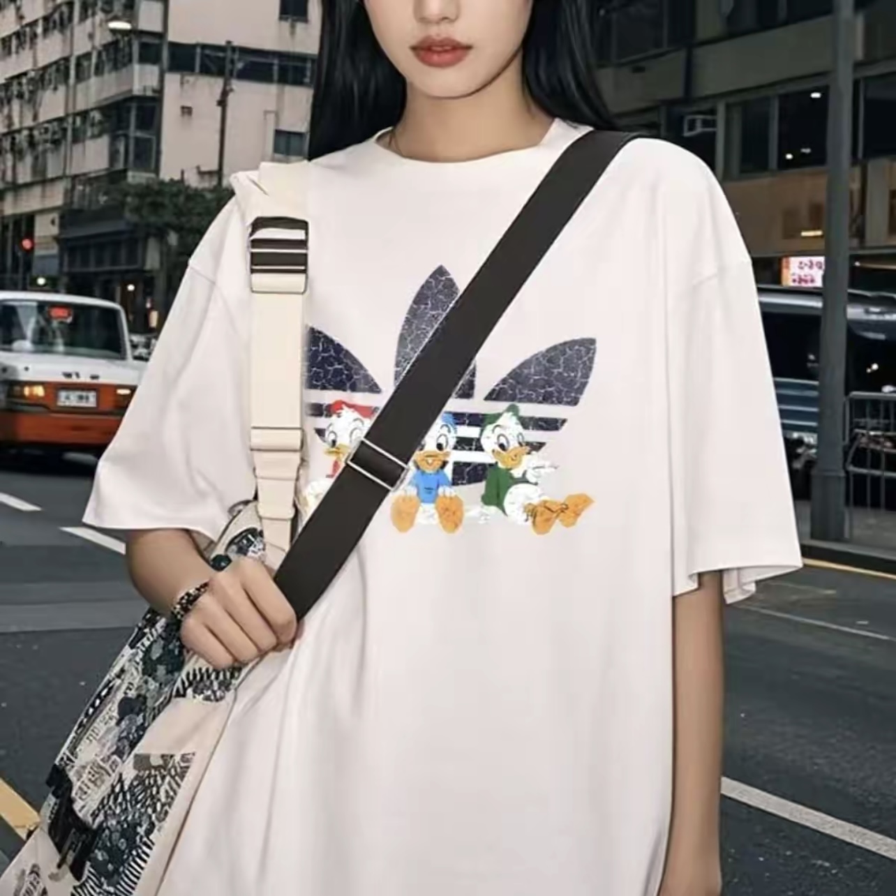 KFZ【一折粉丝福利】夏季男女同款百搭时尚潮牌短袖T恤