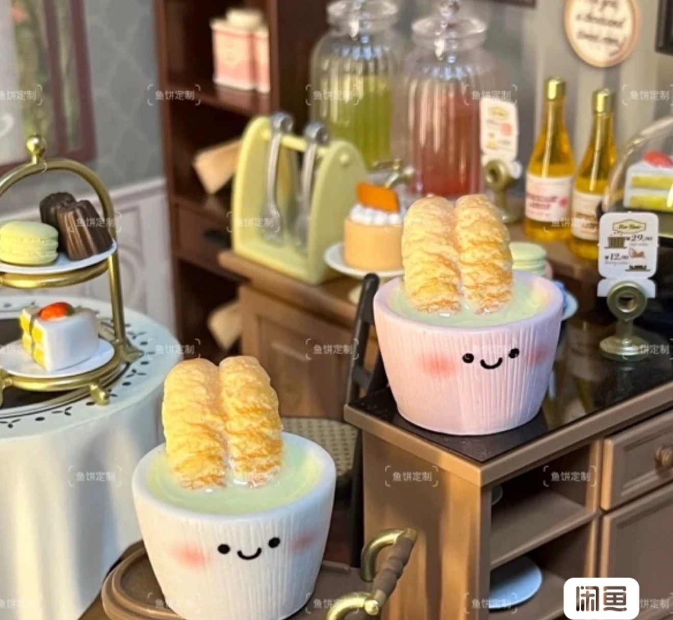 清货过年各家定制树脂配件