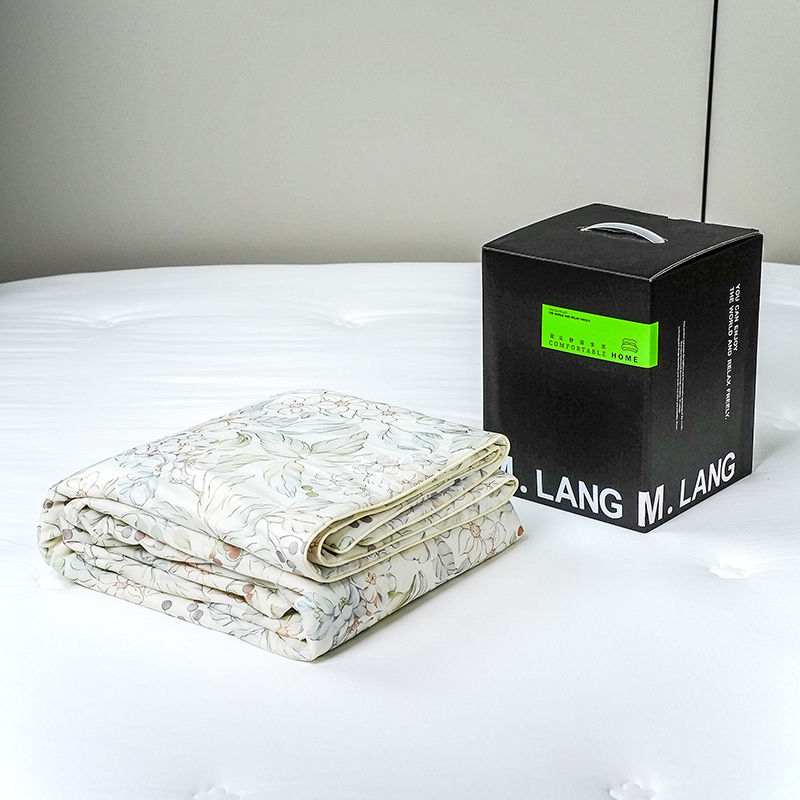 【京かわ会社】双人夏被工艺滚绳款 200*230cm树影微阳