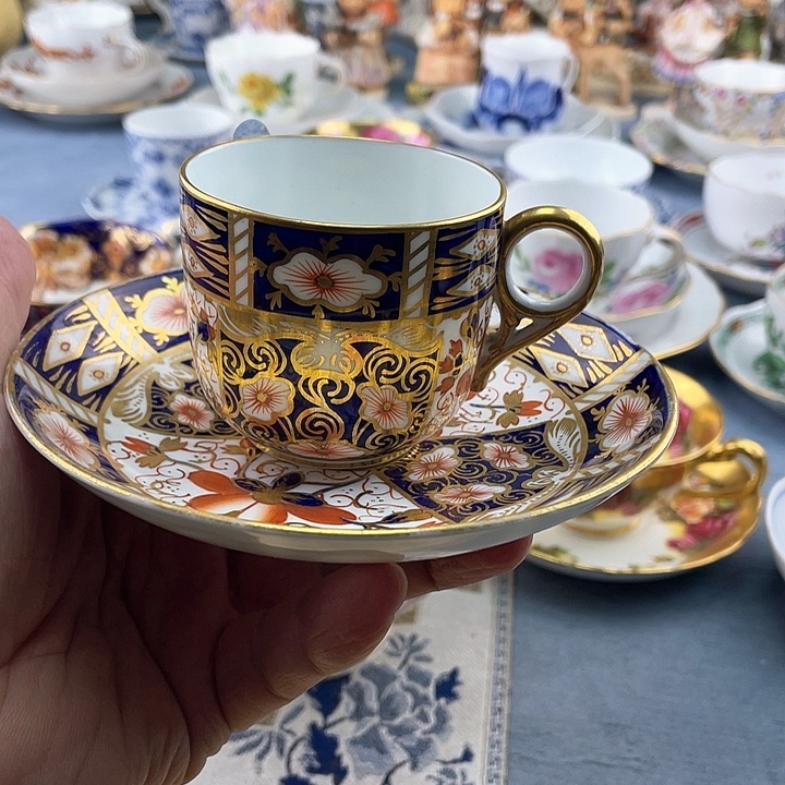中古欧瓷瓷器小房子
