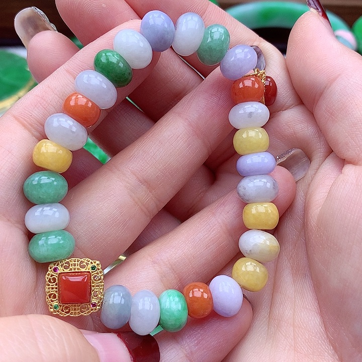 翡翠颈饰银S925镶嵌翡翠