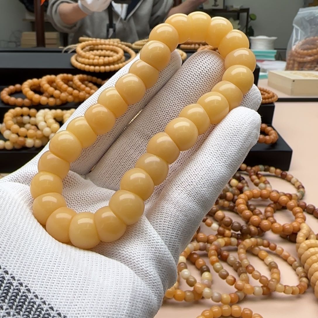 【闪购商品】菩提根/象牙果手串13大肠 10年 鬼工