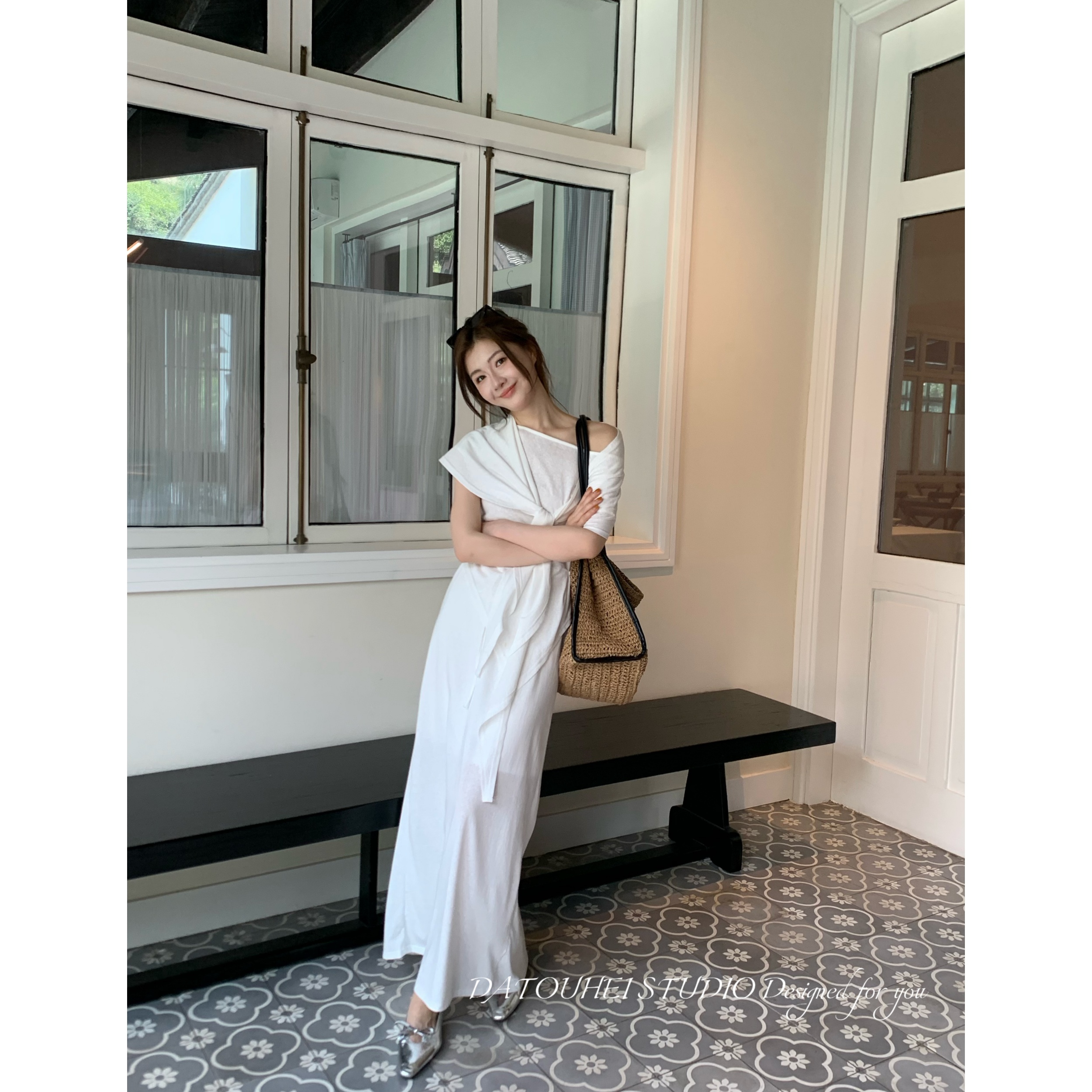 大头黑STUDIO【百搭女友】2025女夏气质时尚三件套D225A05271