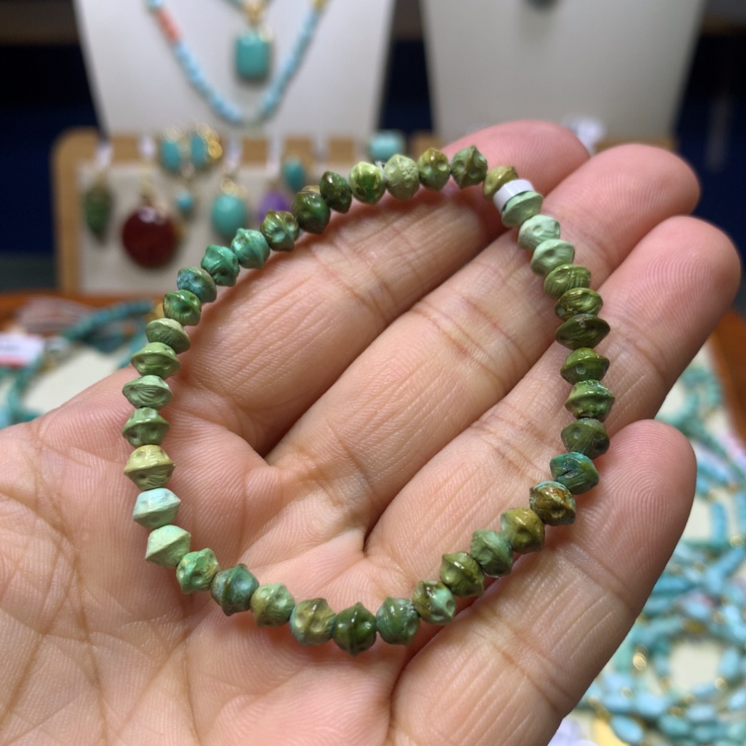 绿松石未镶嵌单圈