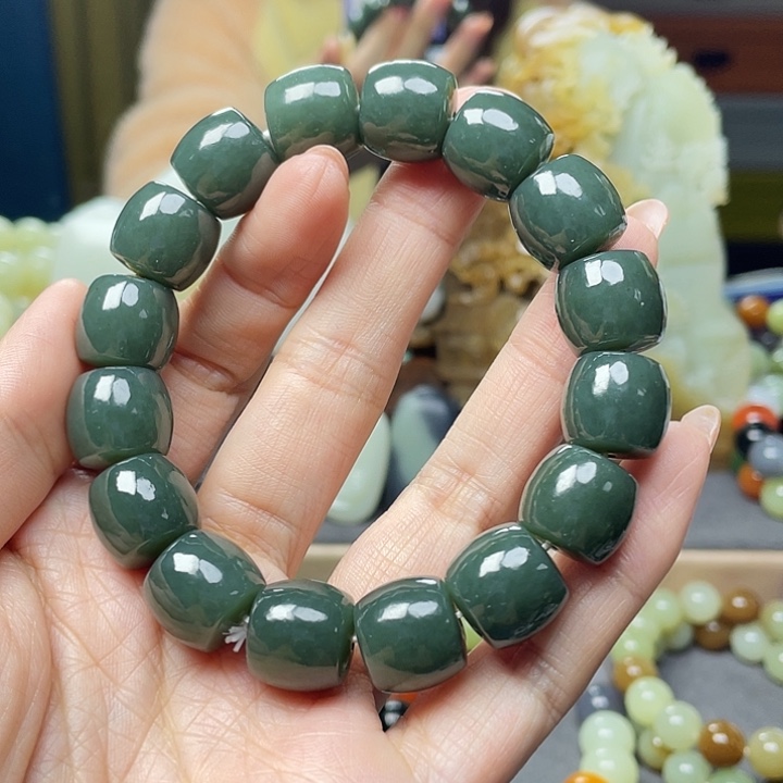 和田玉手链未镶嵌