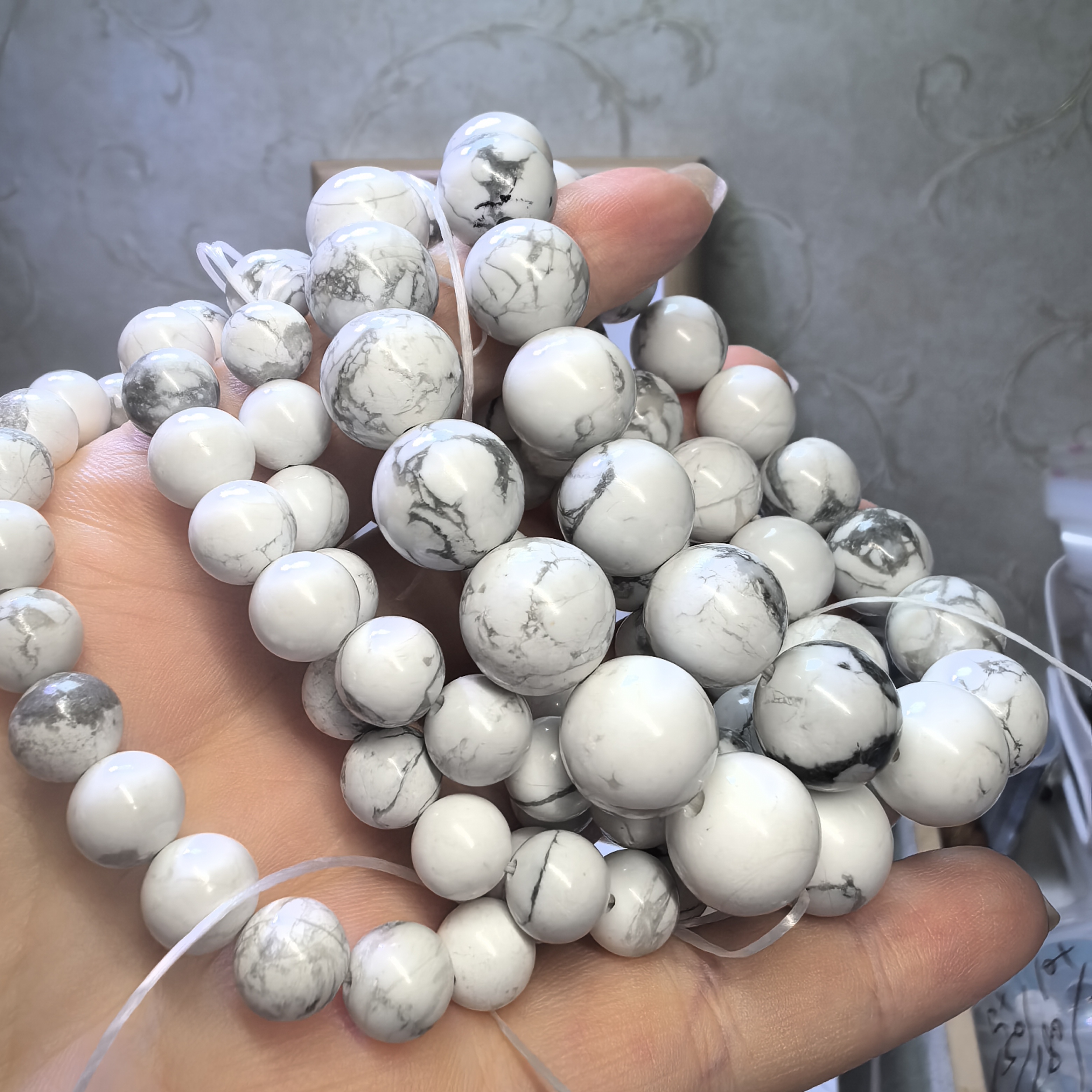 天然美国白松手串