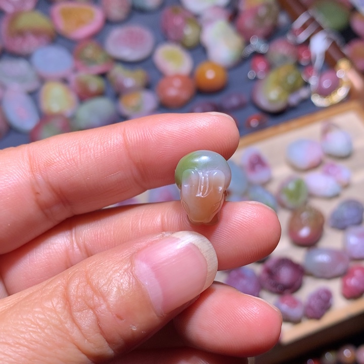 玛瑙/玉髓未镶嵌手链盐源玛瑙